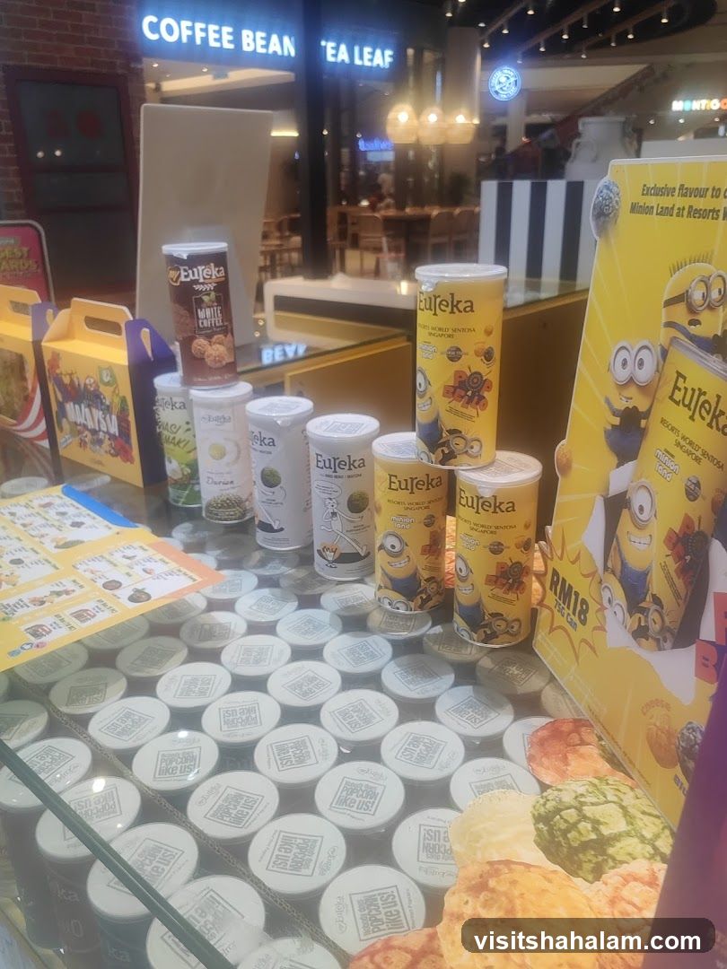 Eureka Popcorn Display