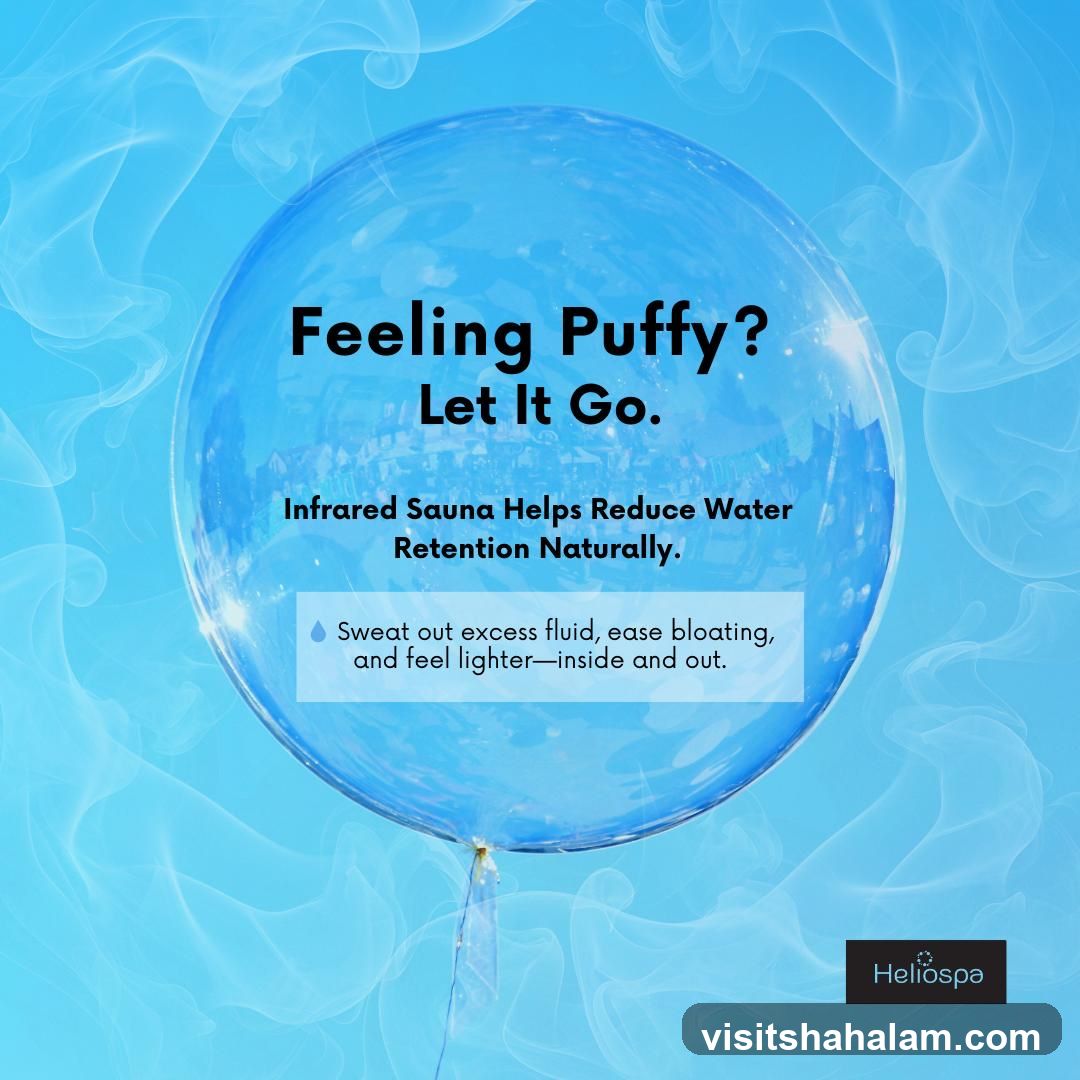 Infrared Sauna for Water Retention