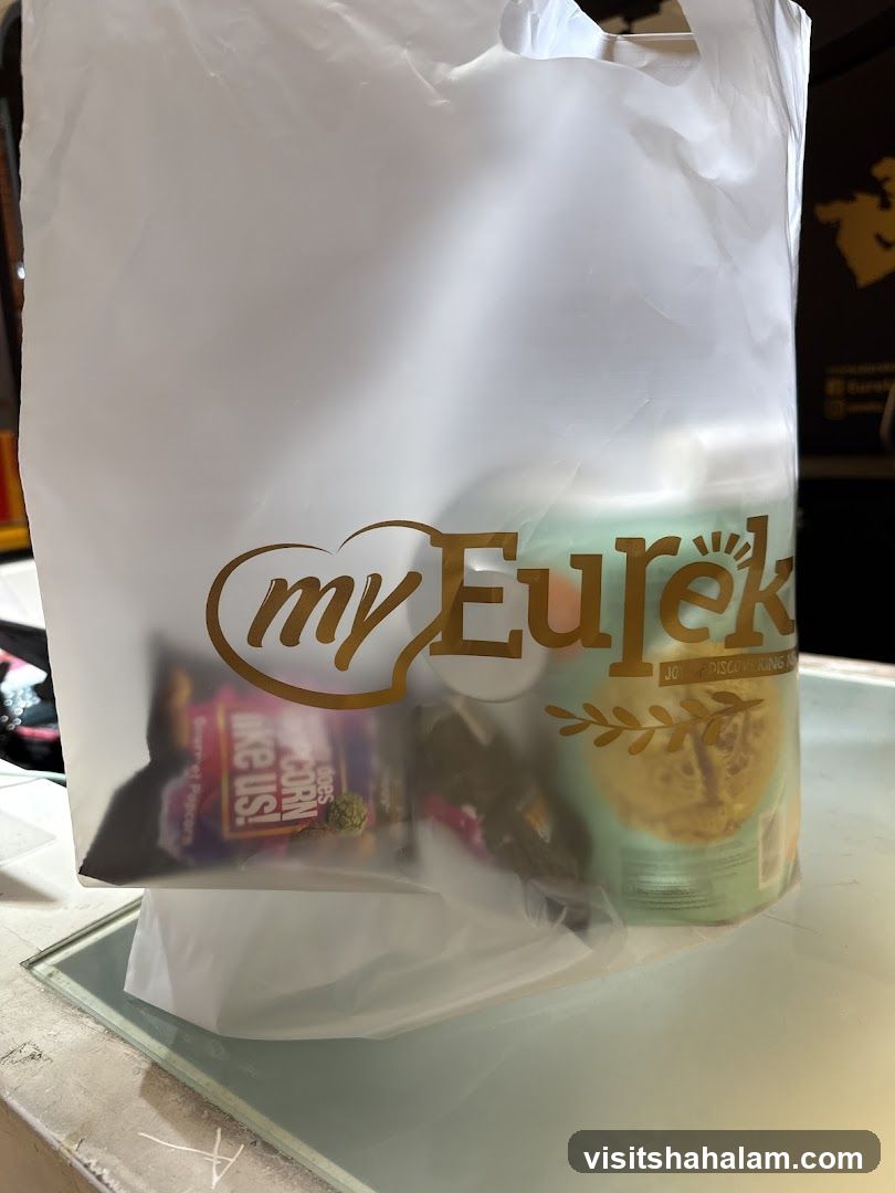 Shopping Bag with Products