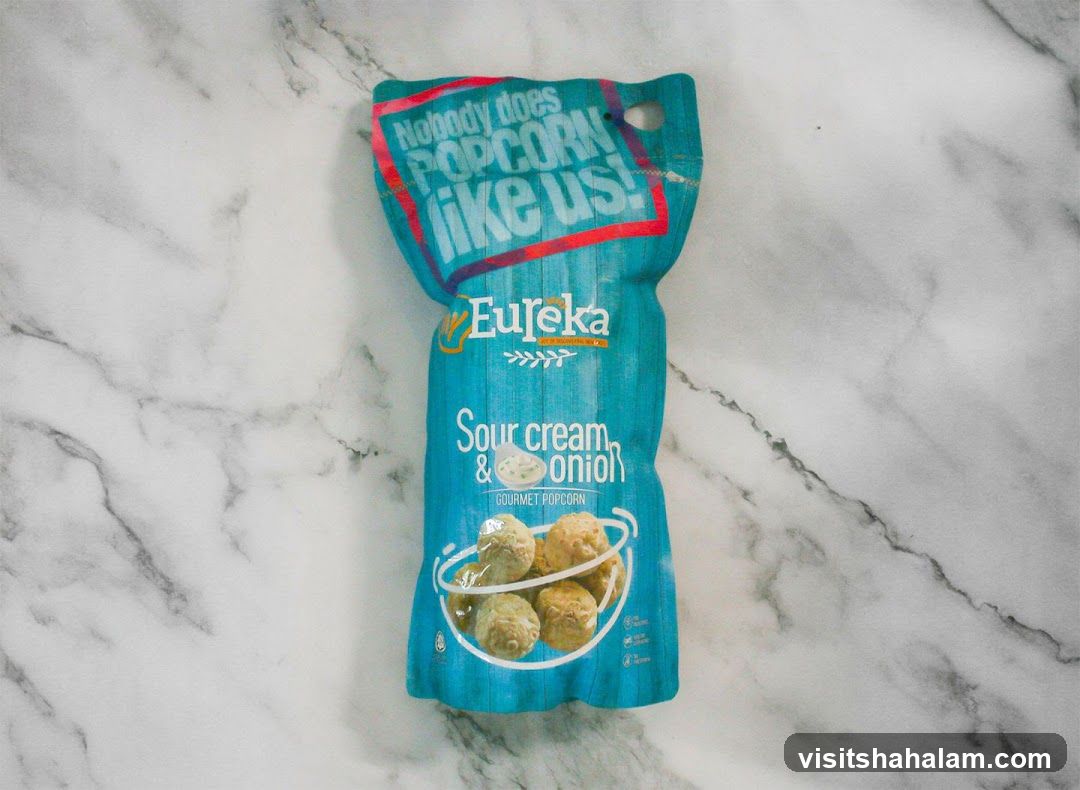 Eureka Sour Cream & Onion Gourmet Popcorn