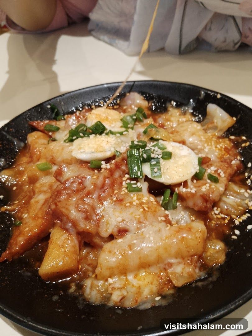 Cheesy Tteokbokki