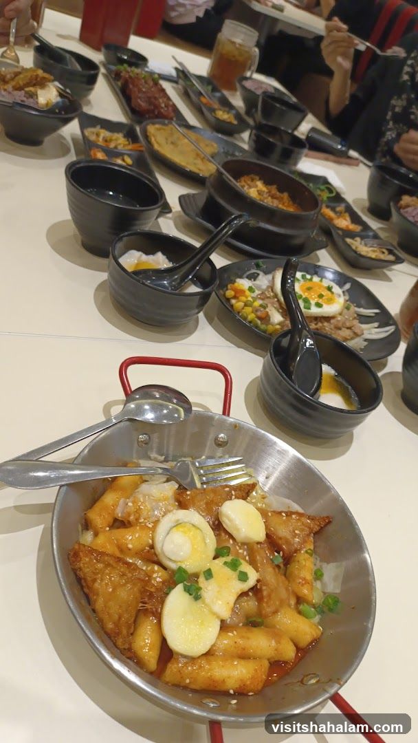 Korean Food Spread