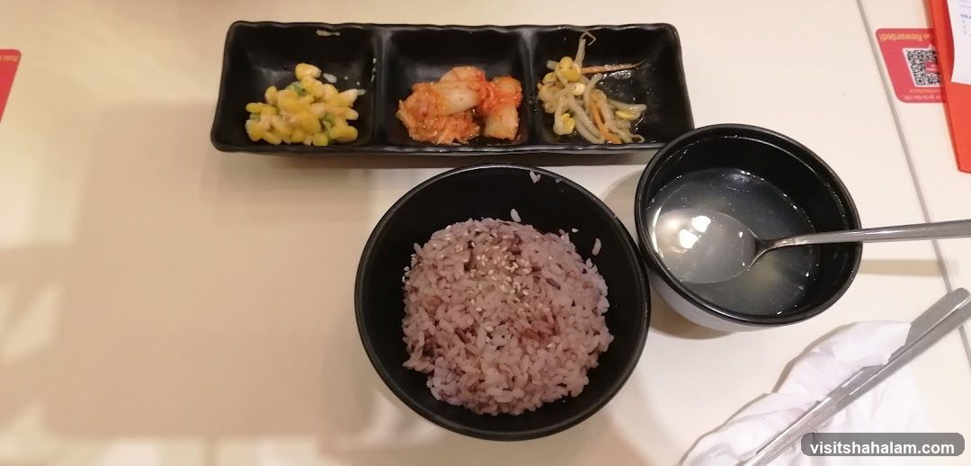 Korean Meal with Side Dishes