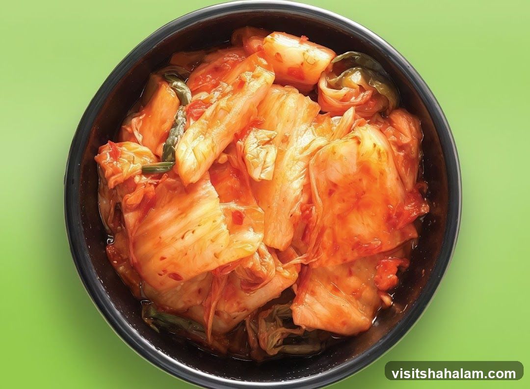 Kimchi in a Bowl