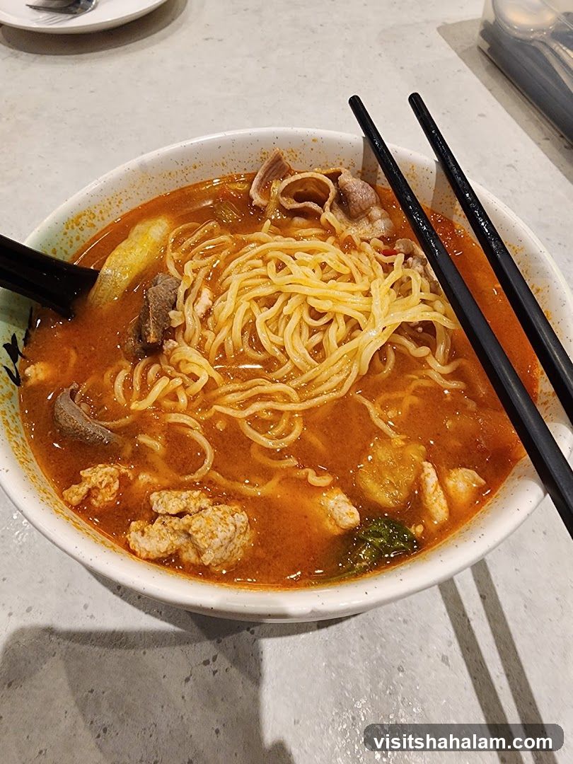 Spicy Noodle Soup