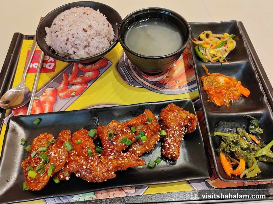 Korean Fried Chicken Meal