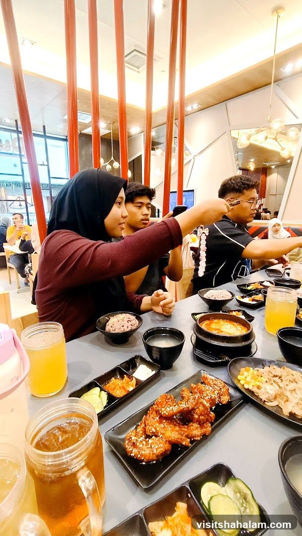 Friends Enjoying a Meal