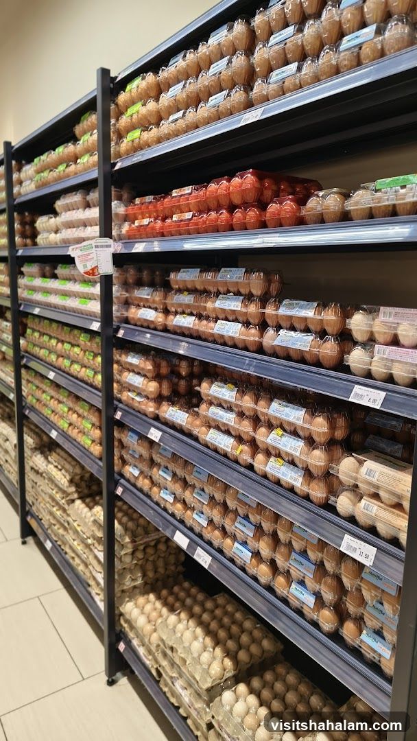 Eggs on Shelves
