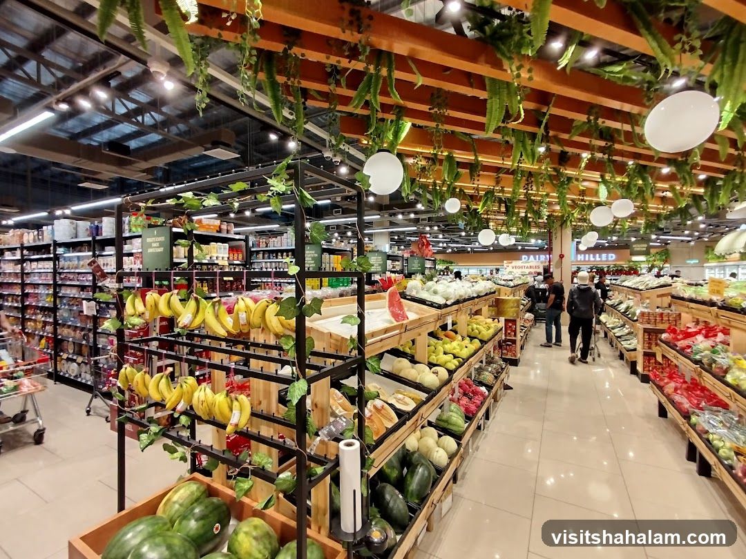Supermarket Produce Aisle