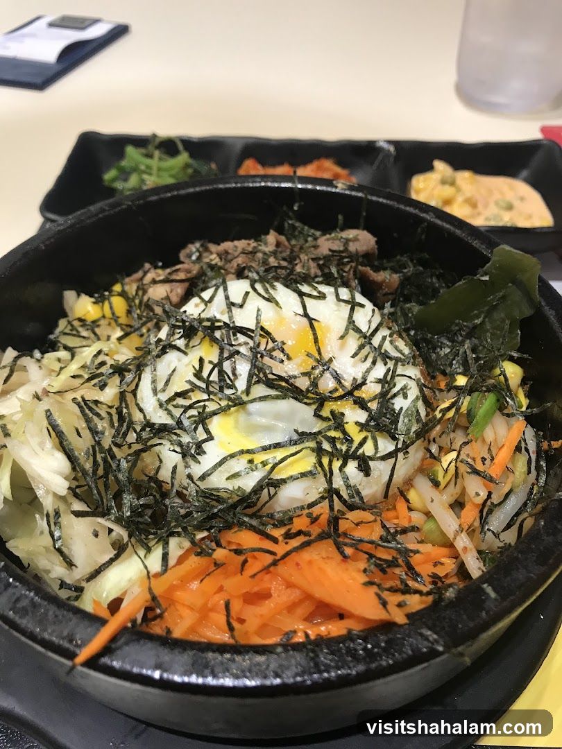 Bibimbap with Side Dishes