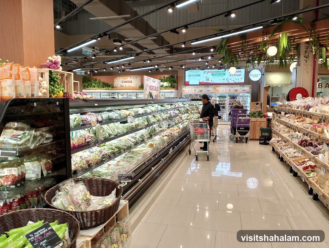 Supermarket Produce Aisle