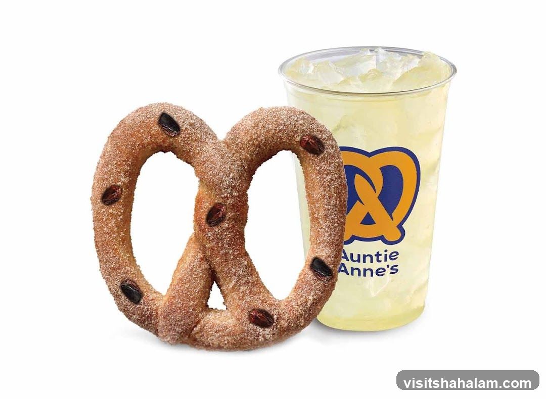 Auntie Anne's Pretzel and Drink