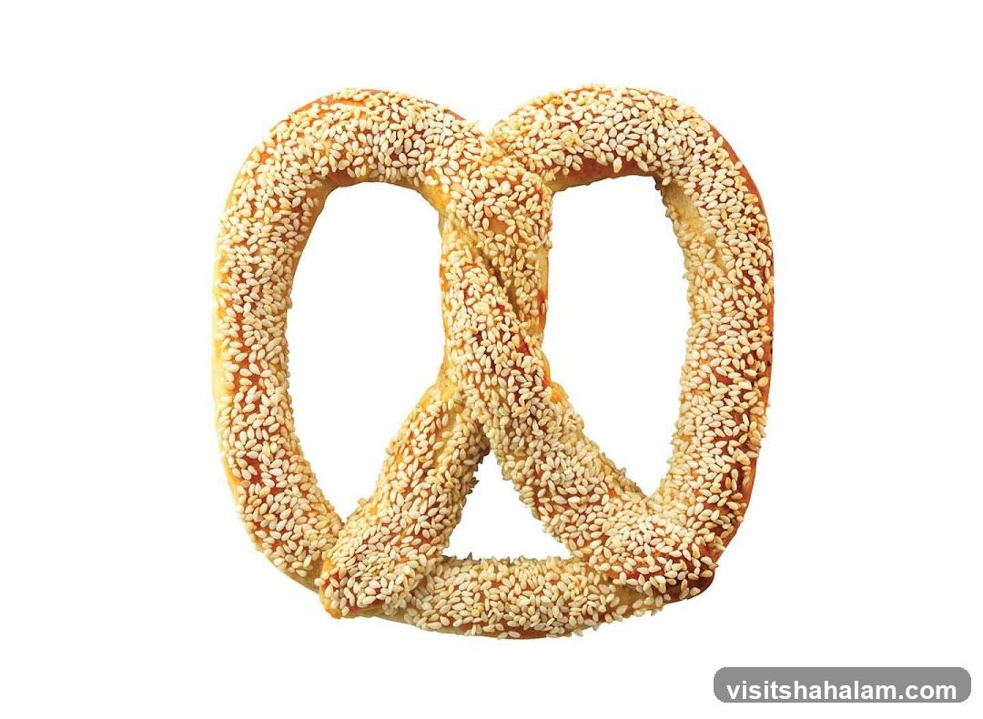 Sesame Pretzel