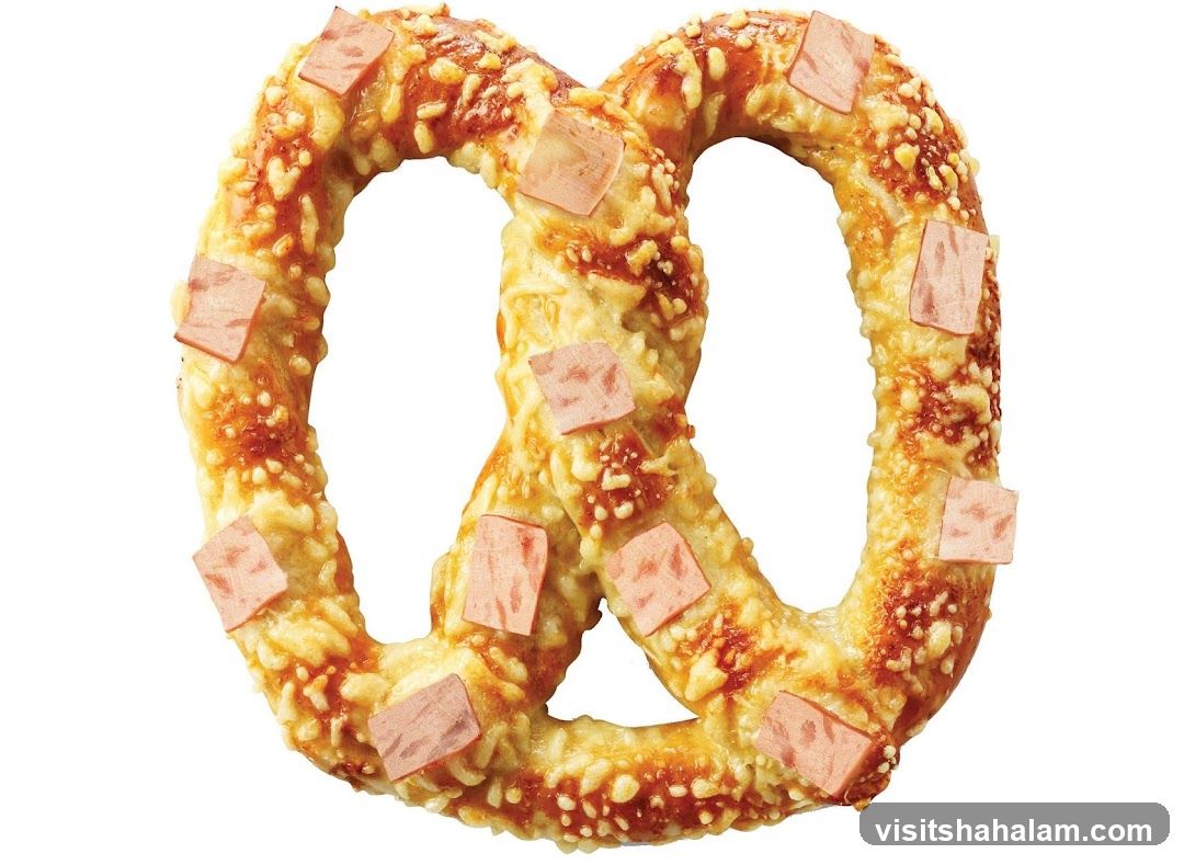 Pretzel with Ham