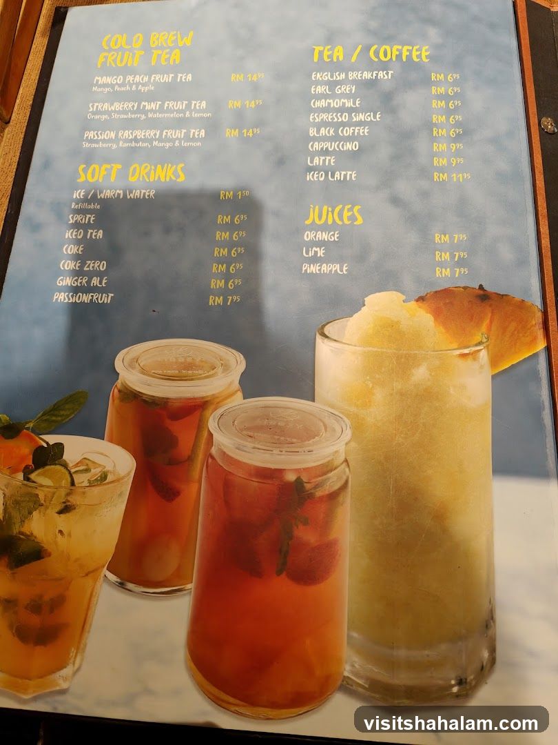 Beverage Menu