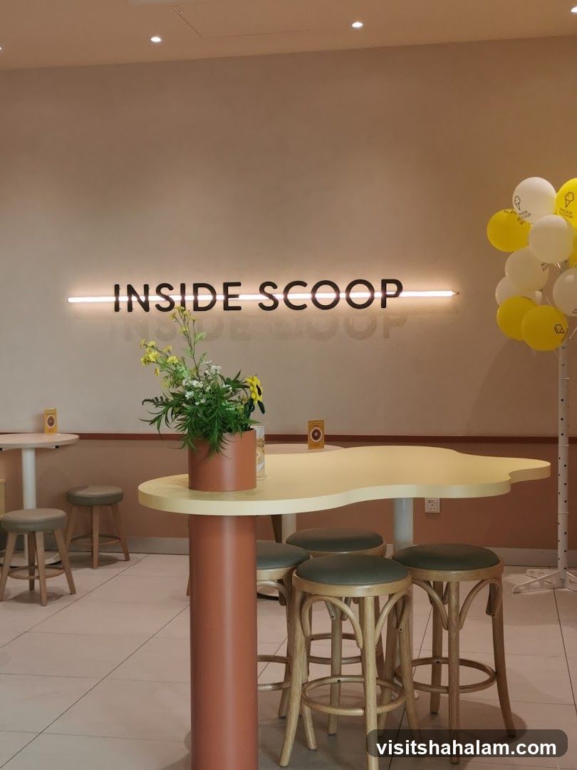 Inside Scoop Interior