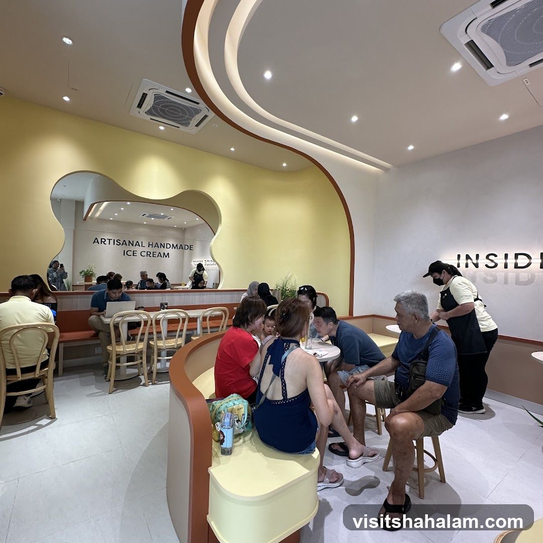Ice Cream Shop Interior