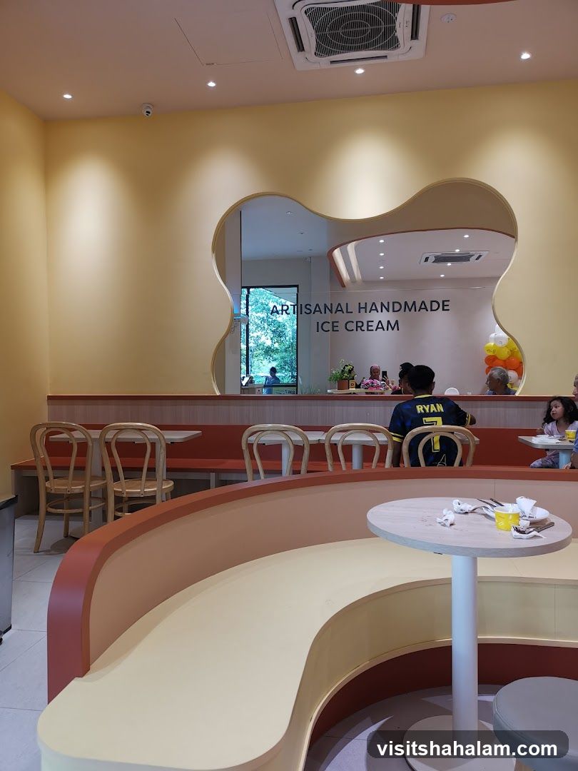 Ice Cream Shop Interior