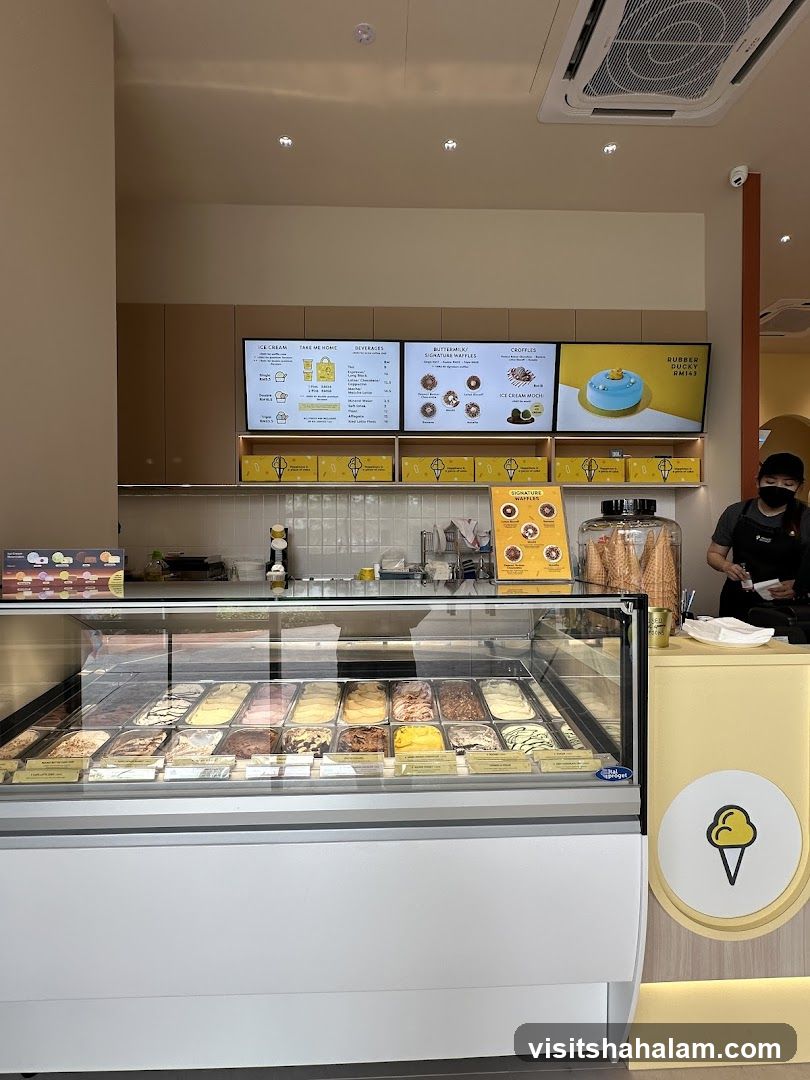 Ice Cream Shop Interior