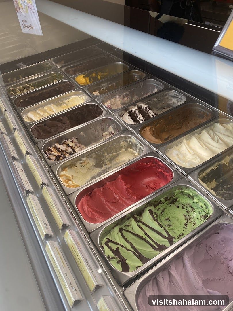 Ice Cream Display