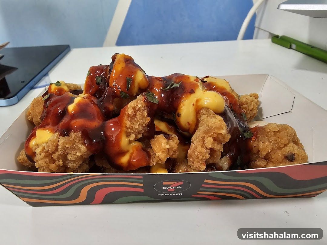 Fried Chicken with Cheese and Sauce