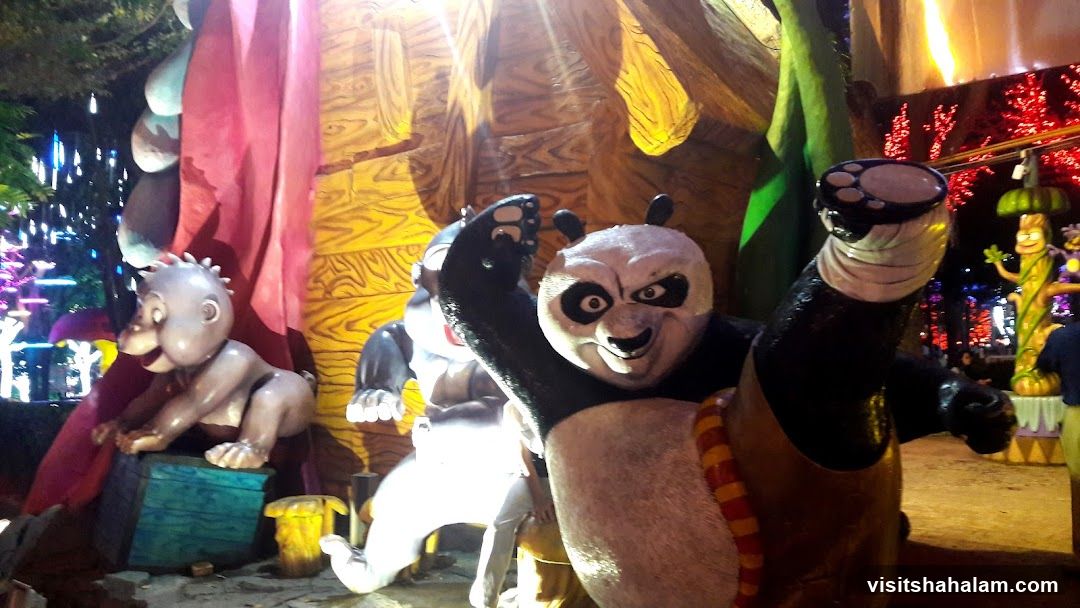 Kung Fu Panda Characters Display