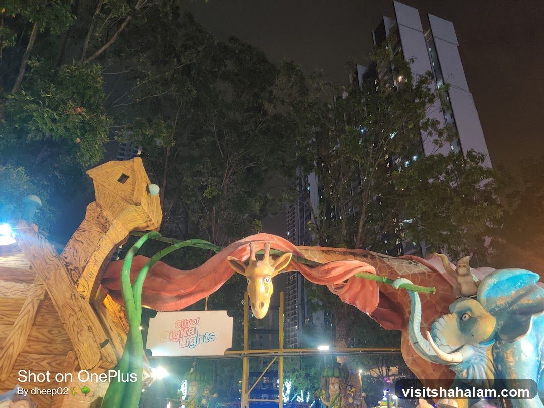 City of Digital Lights Display