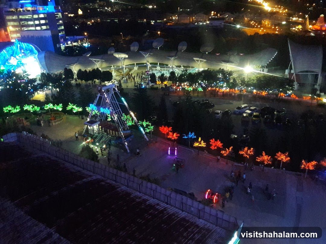Amusement Park at Night