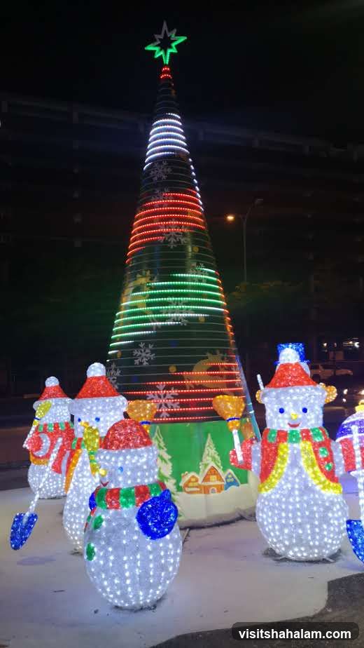 Christmas Tree and Snowman Decorations