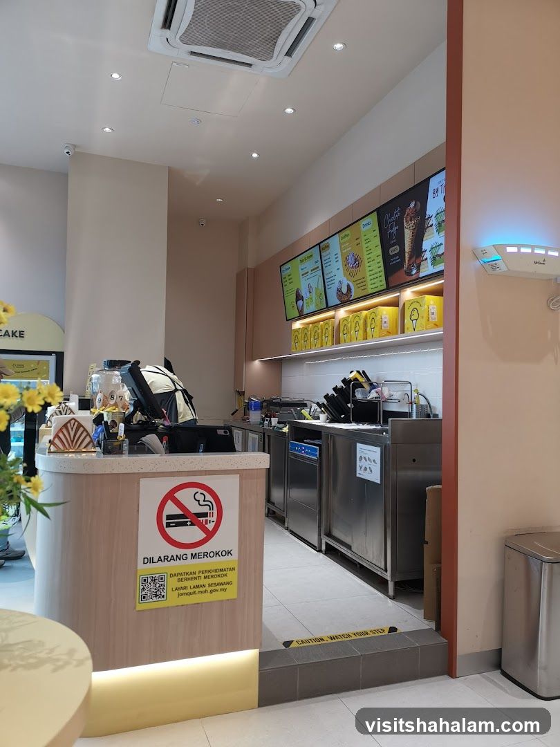 Dessert Shop Counter