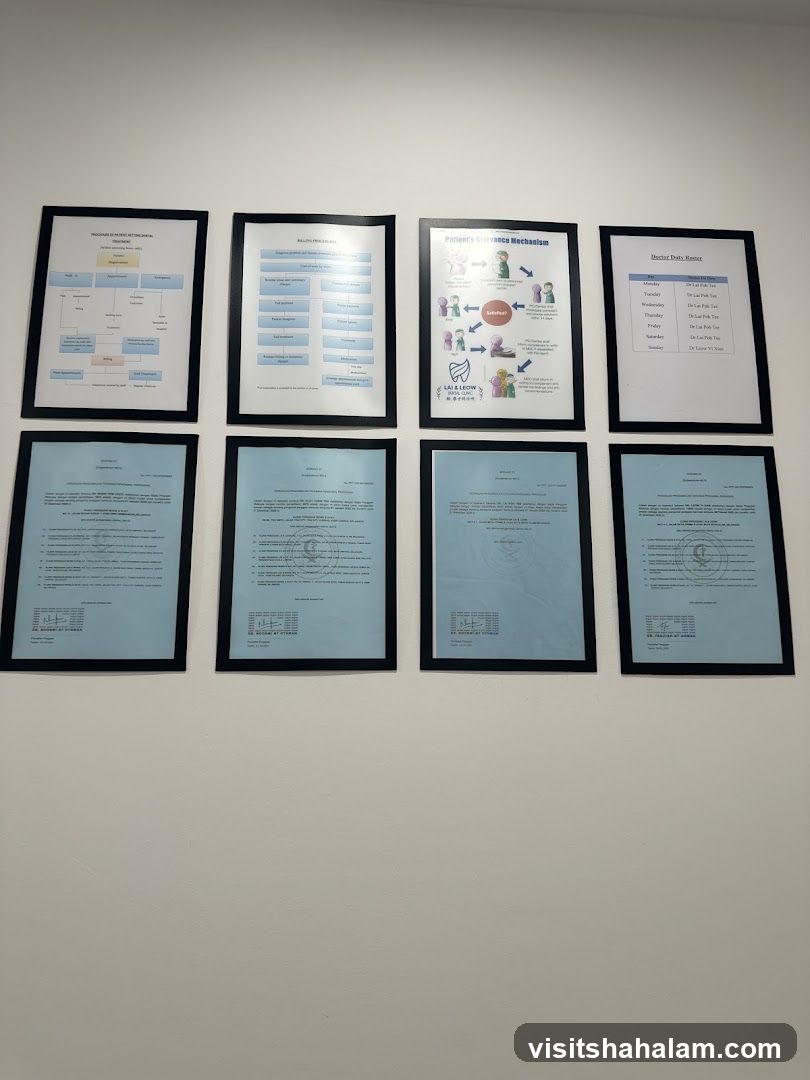 Office Information Posters