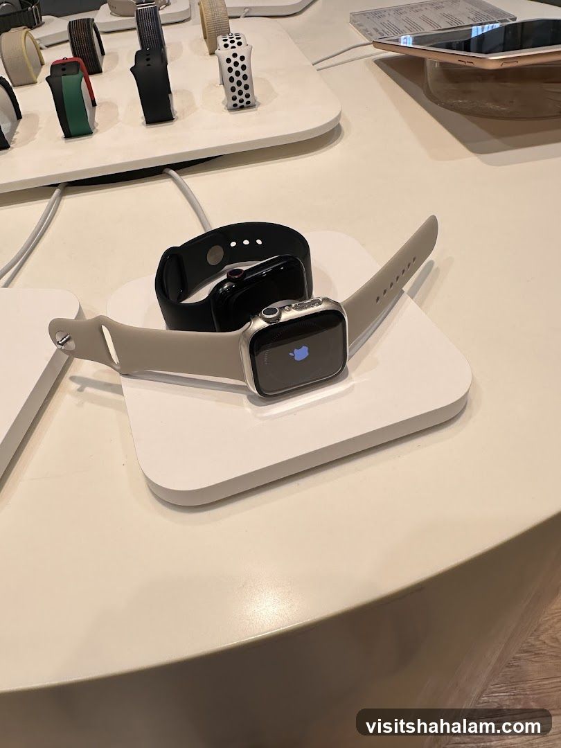 Smartwatches on Display