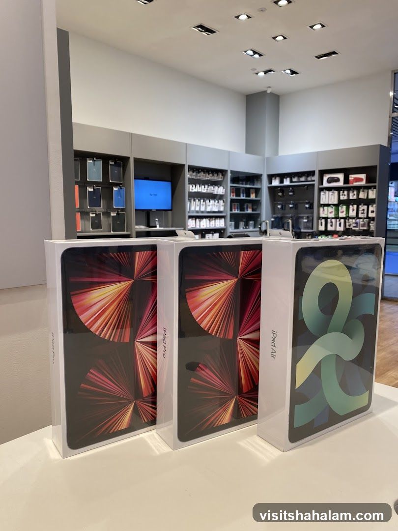 Tablets on Display