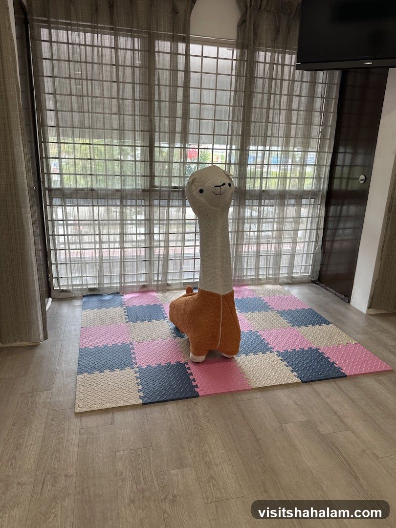 Plush Toy on Play Mat