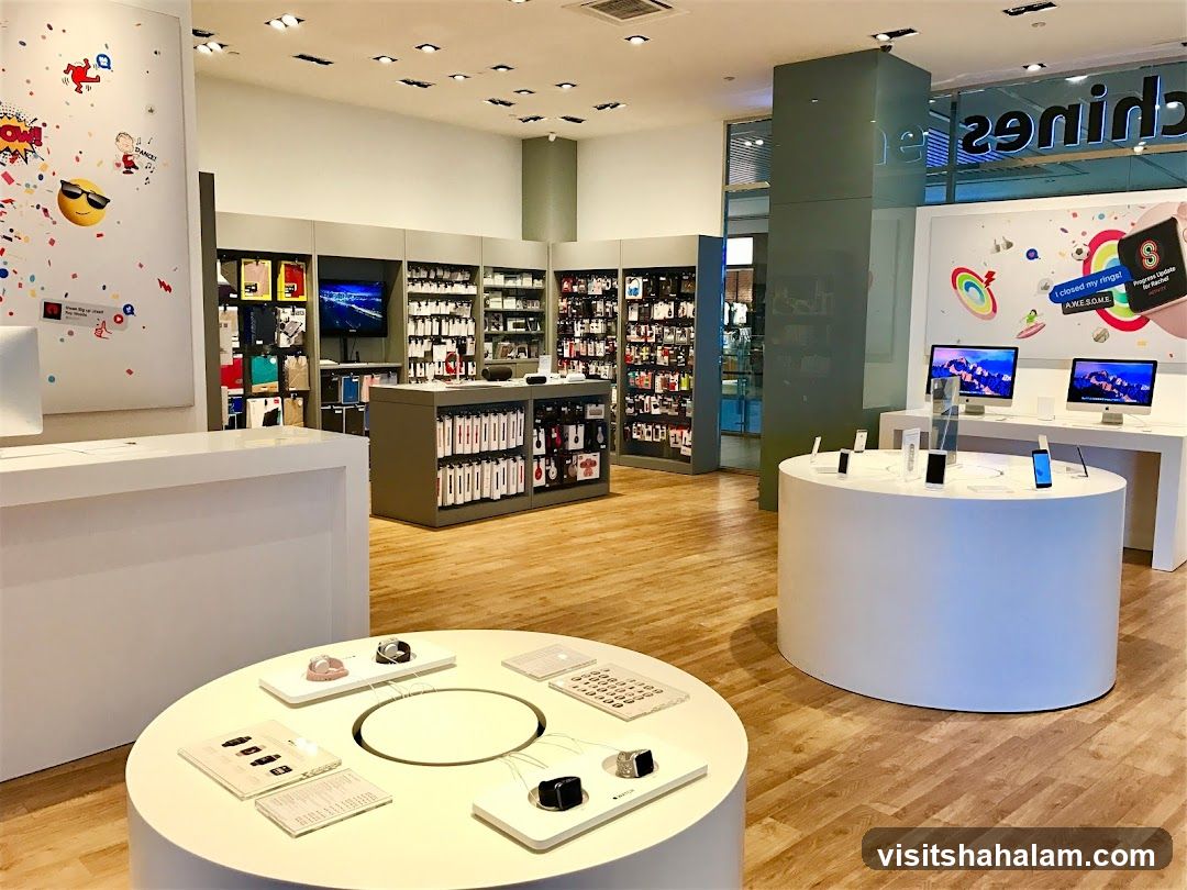 Electronics Store Interior