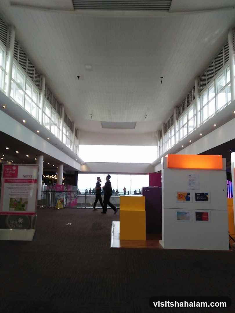 Indoor Mall Corridor