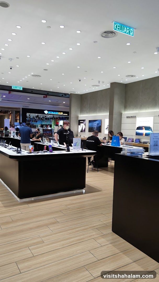Electronics Store Interior