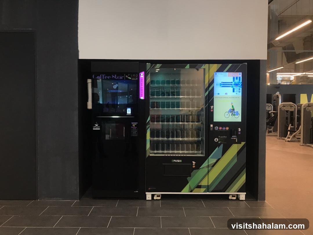 Vending Machines in Gym