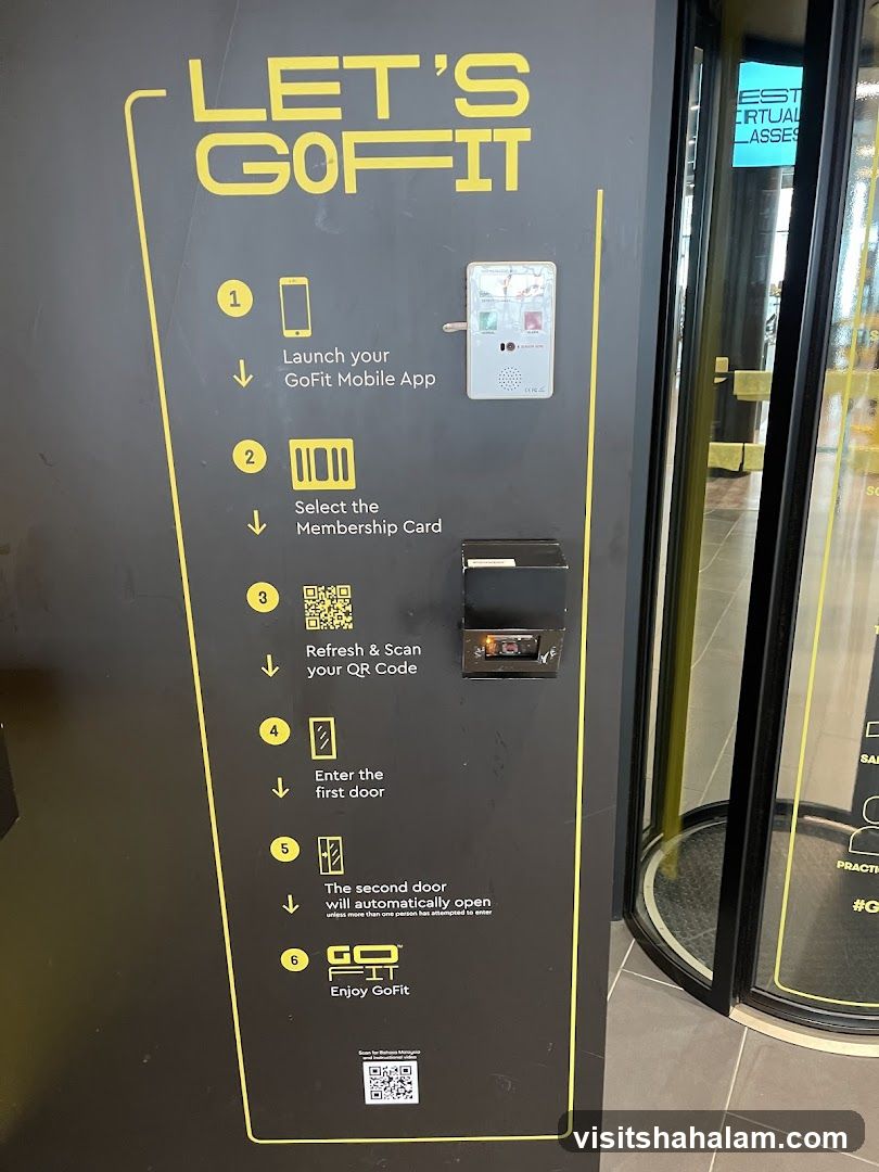 GoFit Entrance Instructions