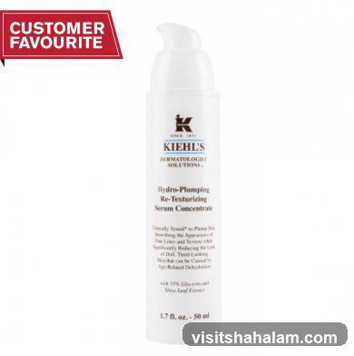 Kiehl's Hydro-Plumping Re-Texturizing Serum Concentrate