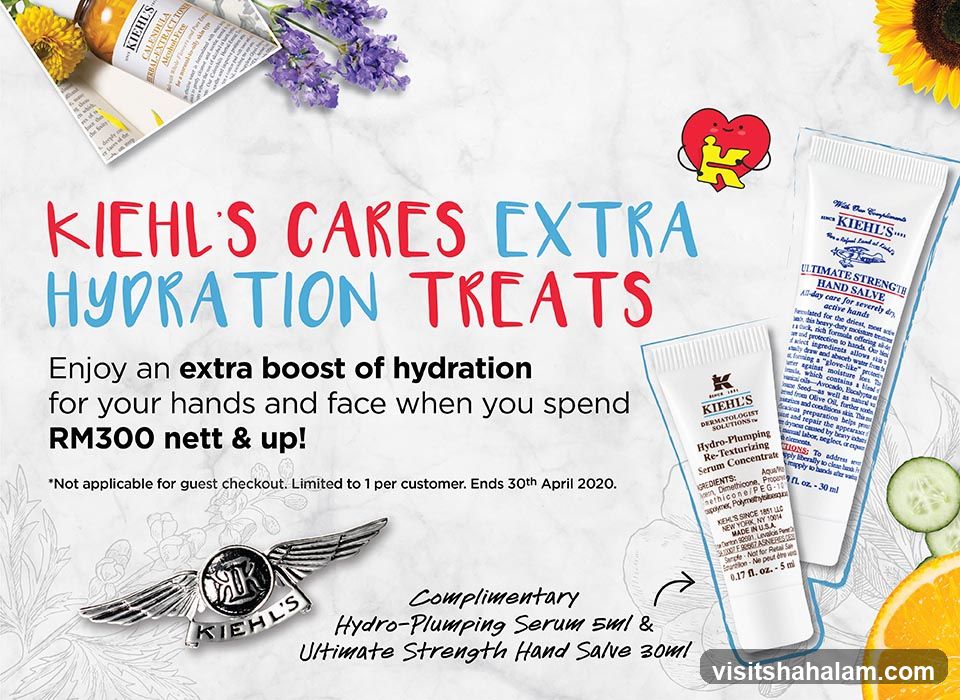 Kiehl's Hydration Treats Promotion