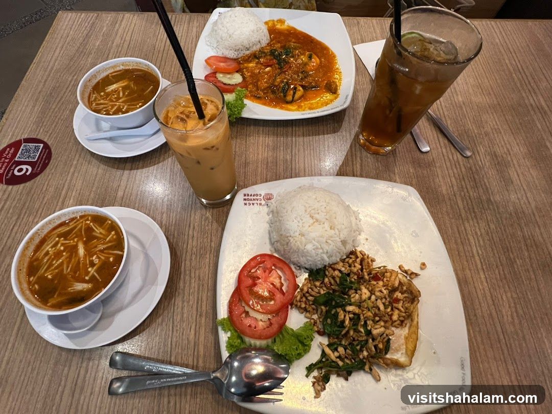 Thai Food Spread