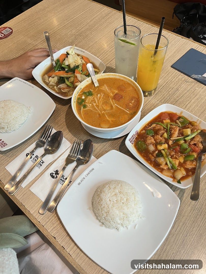 Thai Food Spread