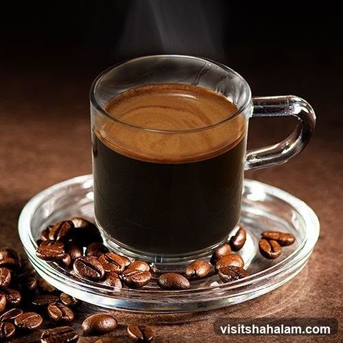 Espresso with Coffee Beans