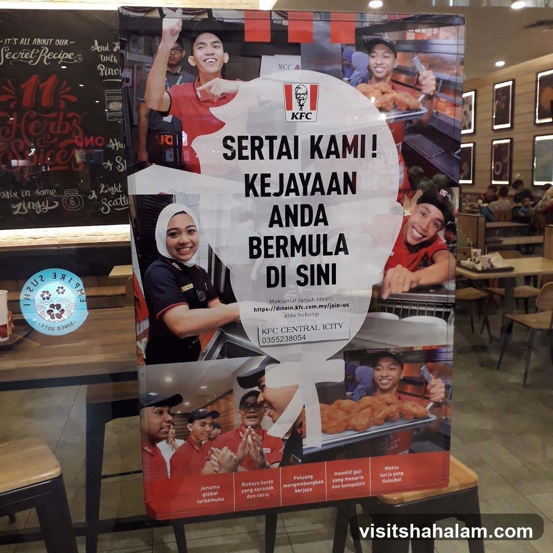 KFC Recruitment Poster
