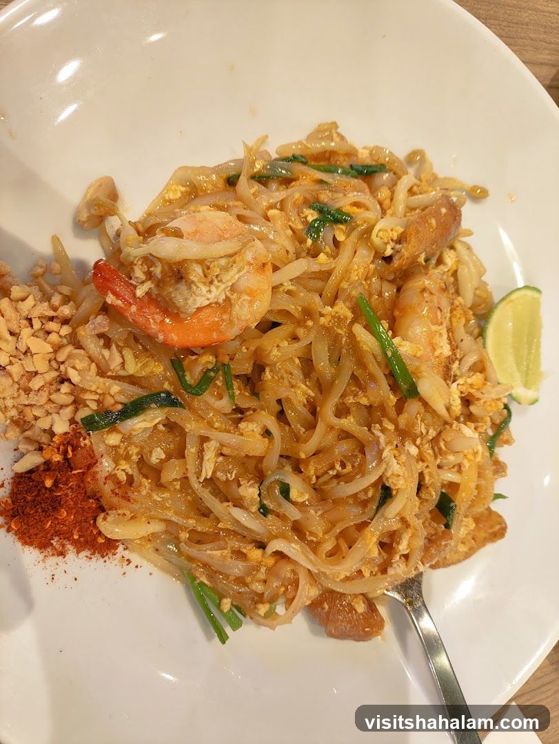 Pad Thai with Shrimp