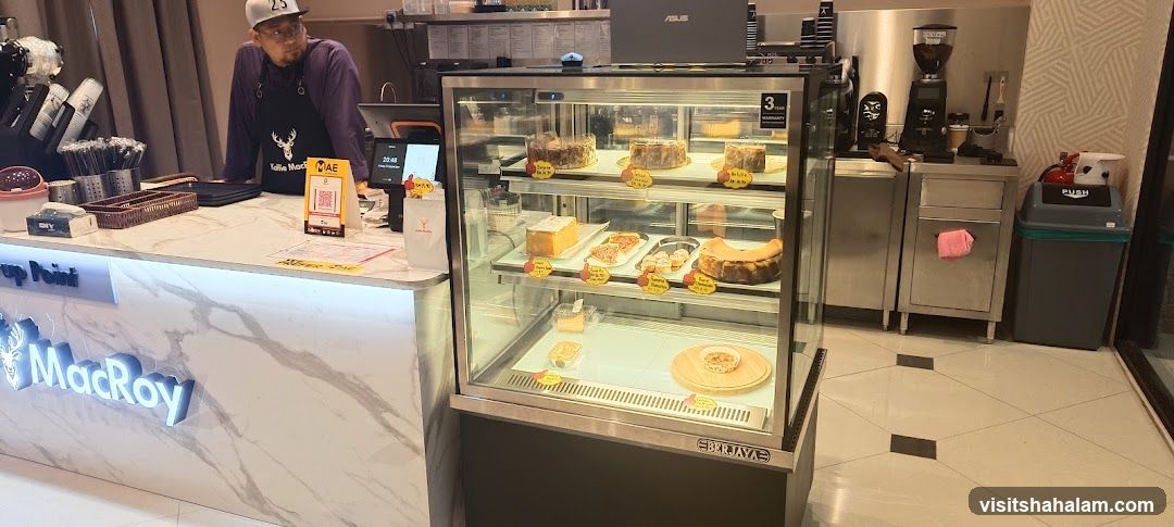 Cafe Counter with Cakes