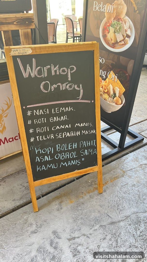 Warkop Omroy Menu