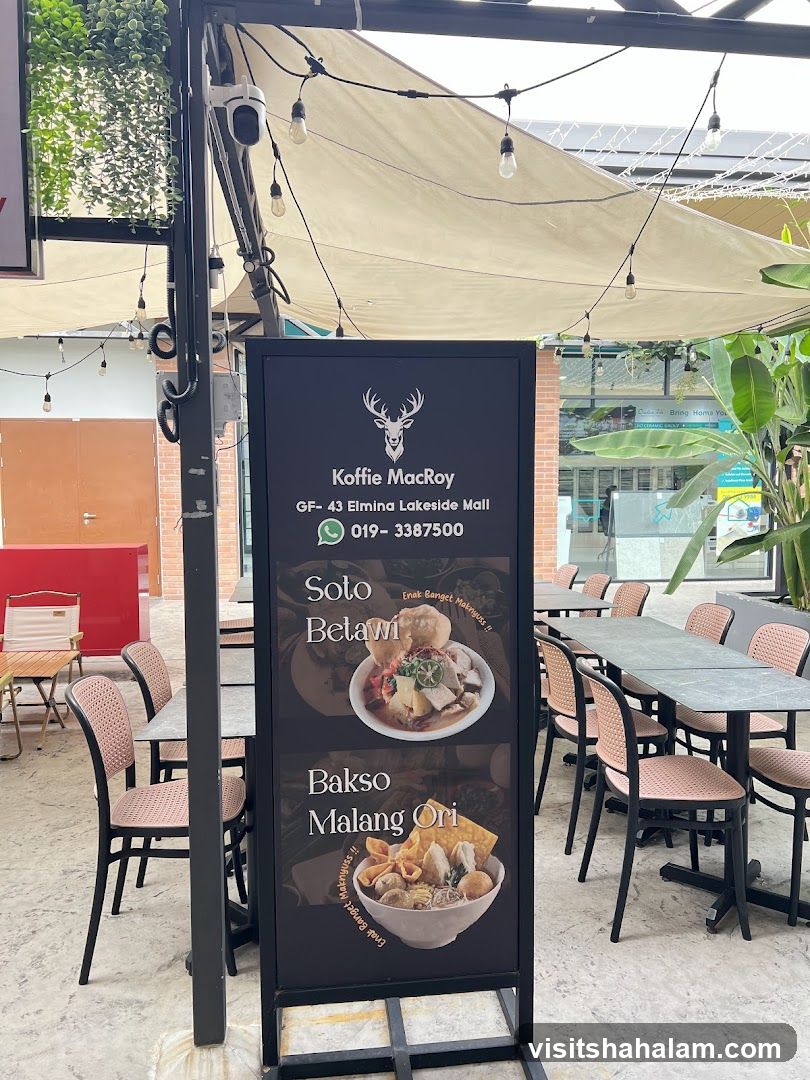 Koffie MacRoy Menu Board