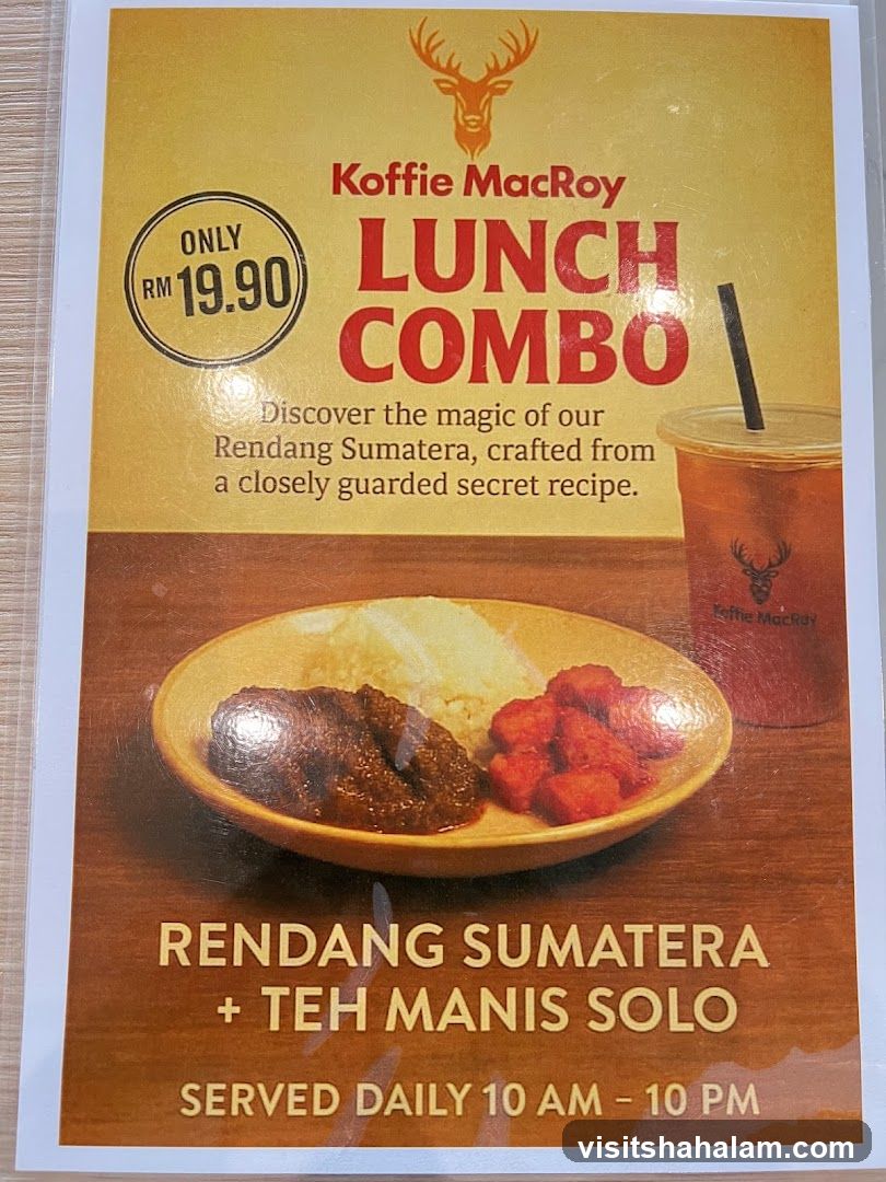 Koffie MacRoy Lunch Combo